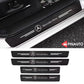 Door Sill Protectors with Logo — Front Doors, Rear Doors & Trunk