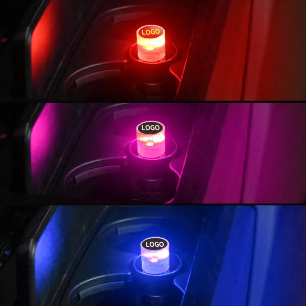 Dekorativt mini-USB-LED-lys til bilens kabine