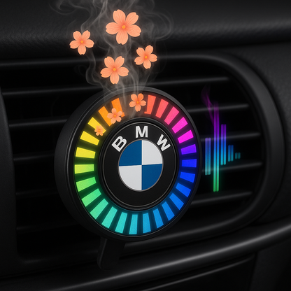 LED-billys med musikrytme og logo (med duftdiffusor)