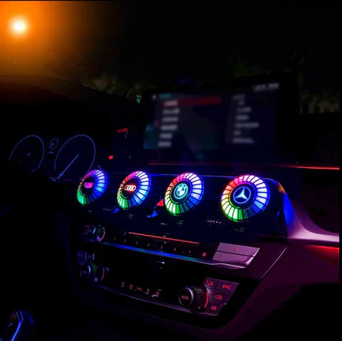 LED-billys med musikrytme og logo (med duftdiffusor)
