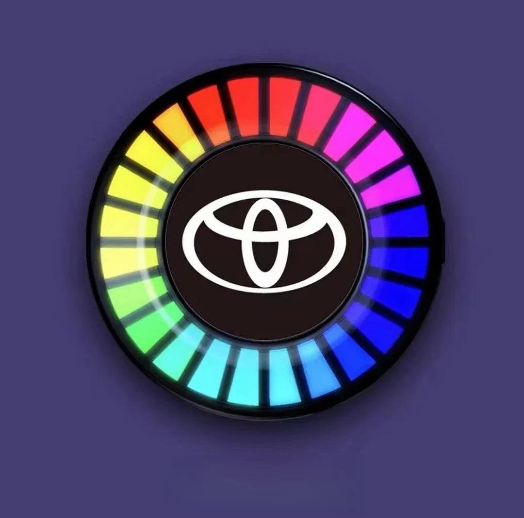 LED-billys med musikrytme og logo (med duftdiffusor)