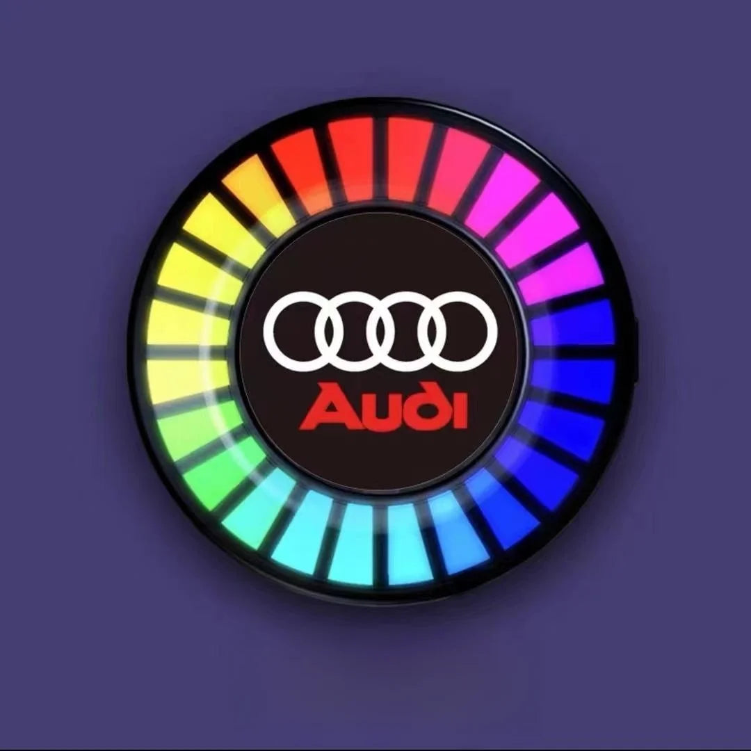 LED-billys med musikrytme og logo (med duftdiffusor)